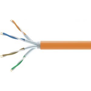 Equip Instal.Kab Cat7 S/FTP 305.00m orange Sim. LSZH