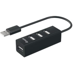 Equip USB-Hub 4-Port 2.0 ->4x2.0 480Mbps o.Netzteil sw