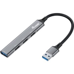 Equip USB-Hub 4-Port 3.0 ->1x3.0 3x2.0 5Gbps o.Netzteil gr