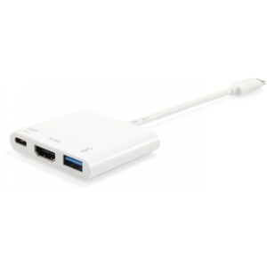 Equip Dock USB-C->HDMI.USB3.0.60WPD 15cm si