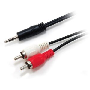 Equip Audiokabel 3.5mm/2x RCA St/St 2.50m Polybeutel