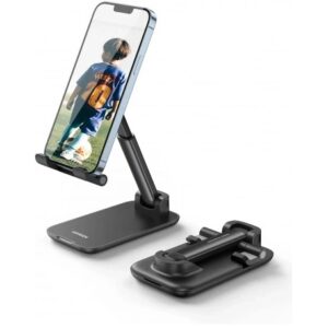 UGREEN Foldable Multi-Angle Phone Desktop Stand Black