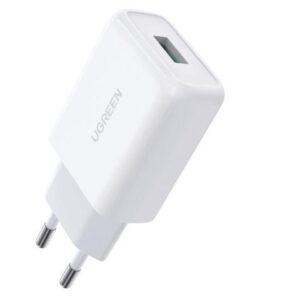 UGREEN USB-A QC 3.0 18W Wall Charger-EU White