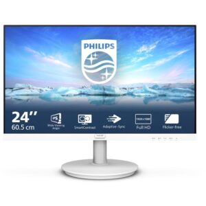 Philips 60.5cm (23.8") 241V8AW 16:09 HDMI IPS 100Hz white retail