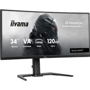 TFT 34.0/86.4cm iiyama G-Master GCB3482WQSU Black Hawk *schwarz* 21:9