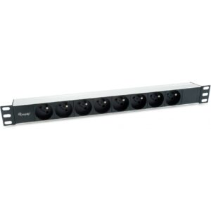 Equip Steckdosenleiste 19"(1HE)8fach CEE7/7 1.8m Kabl.(Fr)si