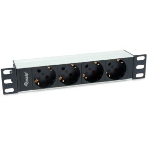 Equip Steckdosenleiste 10"(1HE)4fach Schuko.CEE 1.5m.Kabl.si