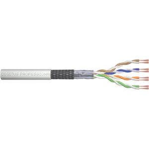 DIGITUS CAT 5e SF/UTP Twisted Pair Roh-Patchkabel,305m,grau