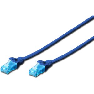 CAT 5e U/UTP Patchkabel, 5m, blau
