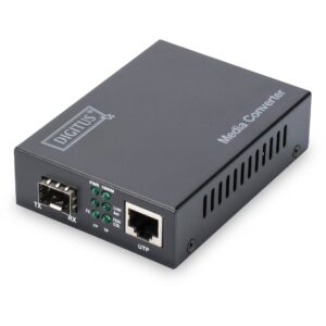 DIGITUS Medienkonverter Gigabit Ethernet RJ45/SFP