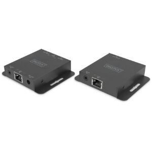 DIGITUS HDMI Extender Set USB 70m 4K schwarz