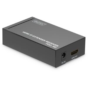 DIGITUS HDMI IP Extender Receiver Full HD schwarz