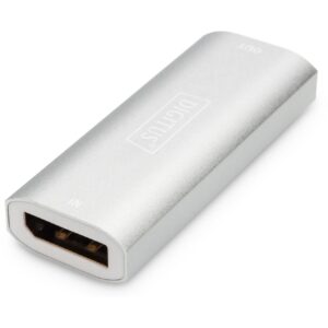 DIGITUS DisplayPort-Repeater bis 30m 8K silber