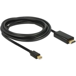 DELOCK Kabel Mini Displayport 1.1 Stecker > HDMI-A Stecker 2 m