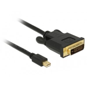 DELOCK Kabel mini Displayport 1.1 Stecker > DVI 24+1 Stecker 1 m