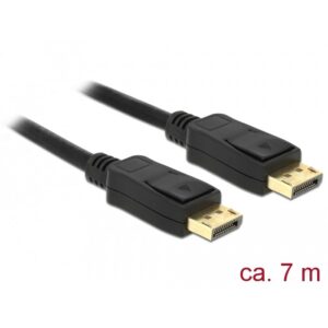 DELOCK Kabel Displayport 1.2 Stecker > Displayport Stecker 4K 60 Hz 7 m
