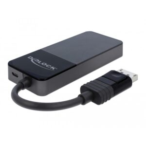 DELOCK DisplayPort 1.4 Splitter 1 x DisplayPort in > 3 x DisplayPort out
