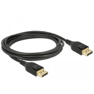 DELOCK DisplayPort Kabel 8K 60 Hz 5 m DP 8K zertifiziert