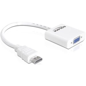 DELOCK Adapterkabel HDMI-A St > VGA Buchse