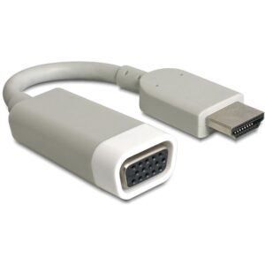 DELOCK Adapterkabel HDMI-A St > VGA Buchse screwless