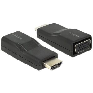 DELOCK Adapter HDMI-A Stecker > VGA Buchse Premium