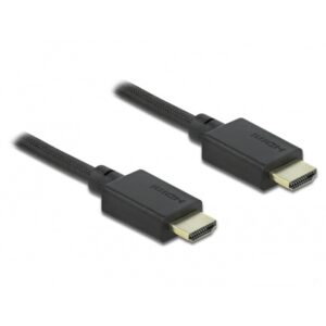 DELOCK High Speed HDMI Kabel 48 Gbps 8K 60 Hz 2m