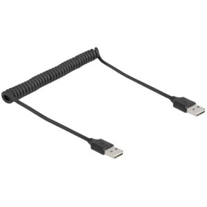Delock Spiralkabel EASY-USB 2.0 Typ-A Stecker zu EASY-USB