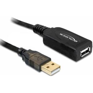 DELOCK Kabel USB 2.0 Verlaengerung aktiv 20m