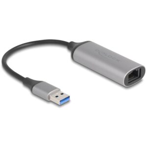 DELOCK USB Typ-A 5 Gigabit LAN Adapter