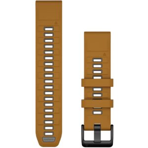 Garmin Ersatzarmband QuickFit 22mm Silikon Autumn/Kieselgrau