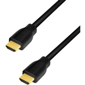 Logilink HDMI-Kabel A/M zu A/M. 4K/60 Hz. CCS. schwarz. 5.0m