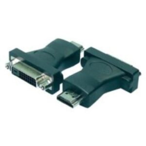 Logilink HDMI Adapter. HDMI male - DVI-D female. (Gold)