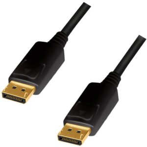 Logilink DisplayPort-Kabel.DP/M zu DP/M.4K/60Hz.CCS.Black.5m