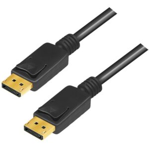 Logilink DisplayPort-Kabel. DP/M zu DP/M. 8K/60 Hz. schw. 5m