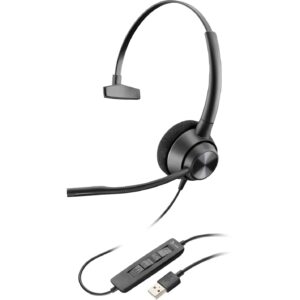 HP Poly EncorePro 310 Monaural USB-A Headset TAA