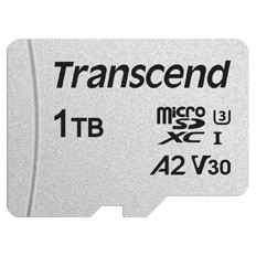 CARD microSD Card 1TB Transcend SDXC USD300S-A w/Adapter