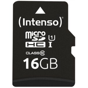 CARD Micro Card 16GB Intenso SD-HC UHS-I inkl. SD- Adapter retail