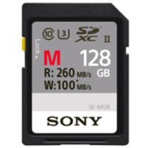 CARD Sony XC M series 128GB UHS-II Class 10 U3 V60
