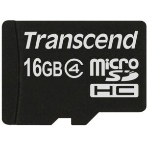 CARD microSD Card 16GB Transcend SDHC Class4 (ohne Adapter)