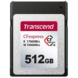 Card Transcend express 512GB TS512GCF CardE820. TLC