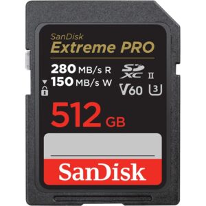 Sandisk CARD PRO 512GB V60 UHS-II S