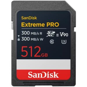 CARD SANDISK EXTREME PRO 512GB