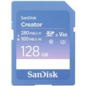 CARD SanDisk Creator SD UHS-II 128GB