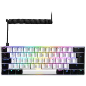 Sharkoon SKILLER SGK50 S4 (wei/schwarz. ES-Layout. Kailh Red)