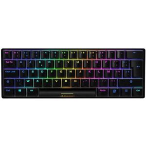 Sharkoon SKILLER SGK50 S4 (schwarz. FR-Layout. Kailh Red)