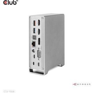 Club3D 4K ChargingDock USB-C ->6xUSB3/DP/2xHDMI/VGA/LAN 120W