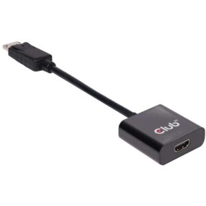 Club3D Adapter DisplayPort > HDMI 2.0 3D 4K60Hz aktiv St/Bu Polybeutel