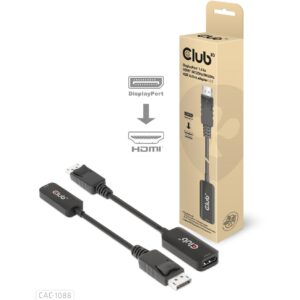 Club3D Adapter DisplayPort 1.4 > HDMI HDR 8K60Hz aktiv retail
