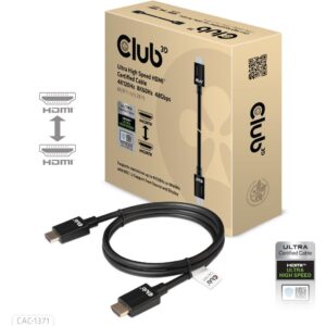 Club3D HDMI-Kabel A -> A 2.1 Ultra High Speed 10K HDR 1m retail