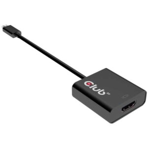 Club3D Adapter USB 3.1 Typ C > HDMI 2.0 UHD HDR aktiv St/Bu